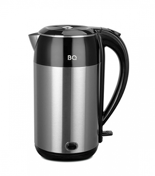 Чайник электрический BQ KT2030SW черный/стальной