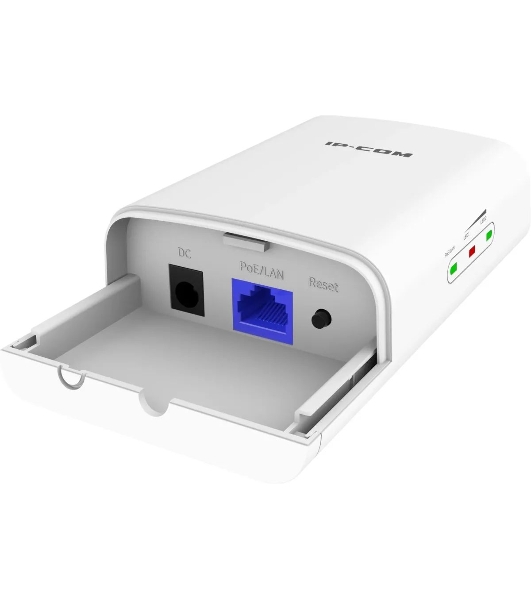 Наружная точка доступа IP-COM CPE5, 5 ГГц, до 867 Мбит/с, IP65, 1х9dbi, PoE, 1х100 Мбит/с