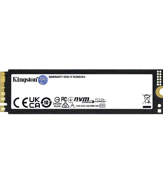 Накопитель SSD Kingston Fury Renegade, 1Tb, M.2(22x80мм), NVMe, PCIe 5.0 x4, 3D TLC, R/W 14200/11000Mb/s, IOPs 2 200 000/2 150 000, TbW 1000, DWPD 0.5 (12 мес)