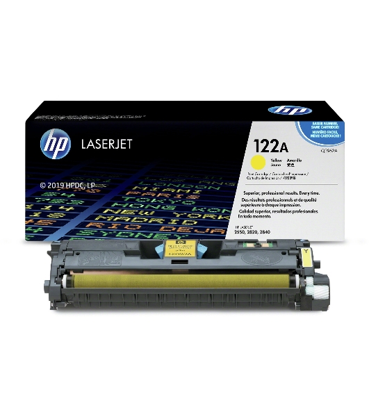 Картридж лазерный HP Q3962A желтый для Color LaserJet 2550 4000 стр.
