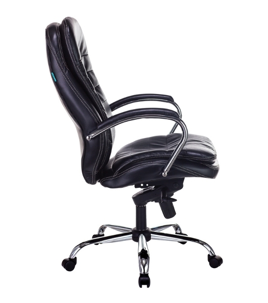 Кресло Бюрократ T-9950/BLACK-PU черный, экокожа
