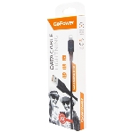 Кабель GoPower GP01L USB (m)-Lightning (m) 1.0м 2.4A ПВХ черный (1/800), фото 1