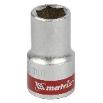Головка торцевая Matrix, 12 мм, 6-гранная, CrV, под квадрат 1/2', хромированная, фото7
