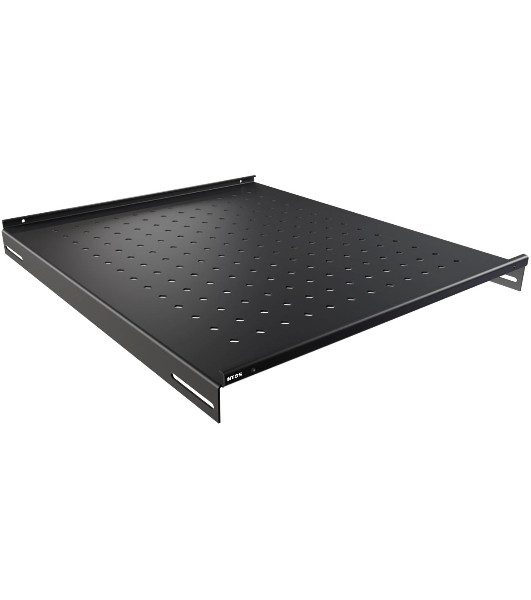 Полка стационарная NTSS NTSS-FS-H-800-BL 1U нагр.:100кг. 19' 550мм черный (упак.:1шт)