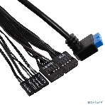 Компьютерный корпус Desktop ExeGate FL-102-TPS350 (mini-ITX, БП TPS350 с вент. 8см, 2*USB + 1*USB 3.0, аудио, черный), фото9
