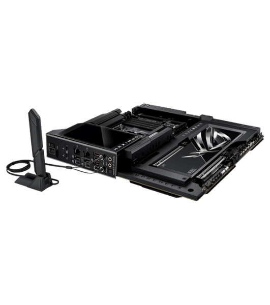 Материнская плата ASUS ROG MAXIMUS Z890 EXTREME, LGA 1851, Intel Z890, 4xDDR5, 4xSATA, 4xM.2, 1xPCI-E 5.0 x16, 1xPCI-E 5.0 x8, 1xHDMI, 2xUSB-C, 2x 10Gb LAN, 5xUSB-A 3.2 Gen 2, 1xUSB-C 3.2 Gen 2x2, 2xUSB-C Thunderbolt 5, 2x3.5 мм, 7.1, E-ATX