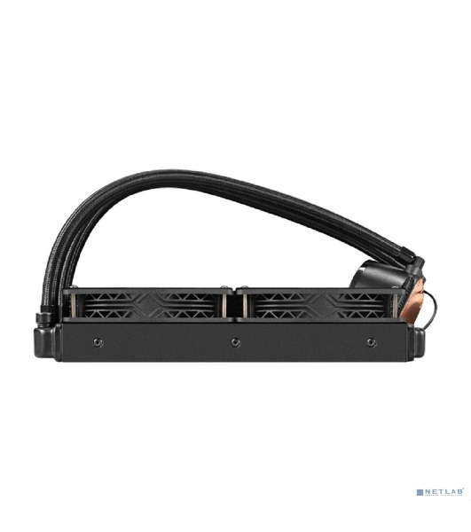 Система жидкостного охлаждения ExeGate BlackWater-240V2.PWM.RGb черный, 120 мм, алюминий, 2000 об/мин, 22 дБ, 4 pin, 220 Вт