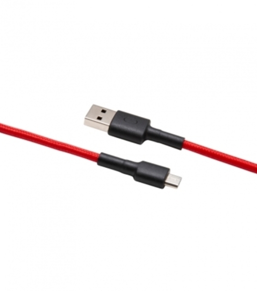 Кабель USB Xiaomi Mi Braided USB Type-C Cable SJX10ZM 100 см красный
