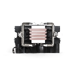 Кулер для процессора ExeGate Dark Magic EXX400V2-PWM.RGb серебристый, 120 мм, алюминий/медь, 2100 об/мин, 24 дБ, 4 pin, 140 Вт, 155 мм, фото4