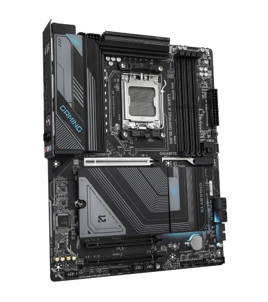 Материнская плата Gigabyte X870 GAMING X WIFI7, AM5, AMD X870, 4xDDR5, 4xSATA, 3xM.2, 1xPCI-E 5.0 x16, 2xPCI-E 3.0 x1, 1xHDMI, 1xUSB-C (DP), 1x 2.5Gb LAN, 4xUSB-A 2.0, 3xUSB-A 3.2 Gen 1, 1xUSB-A 3.2 Gen 2, 2xUSB-C 3.2 Gen 2 (USB4), 3x3.5 мм, 7.1, ATX
