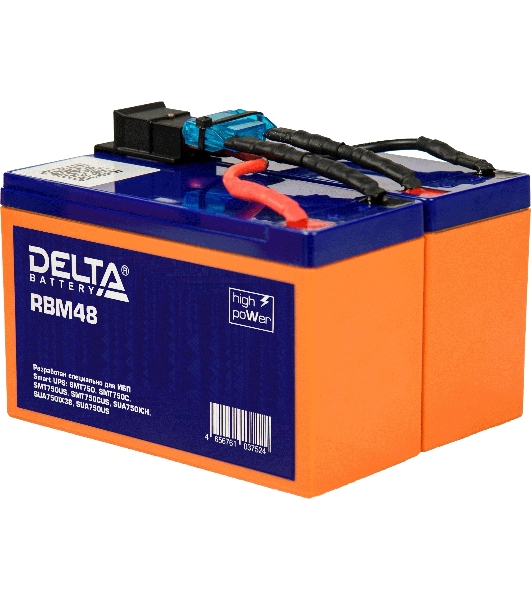 Сменный батарейный картридж Delta RBM48 для ИБП APC (аналог RBC48)