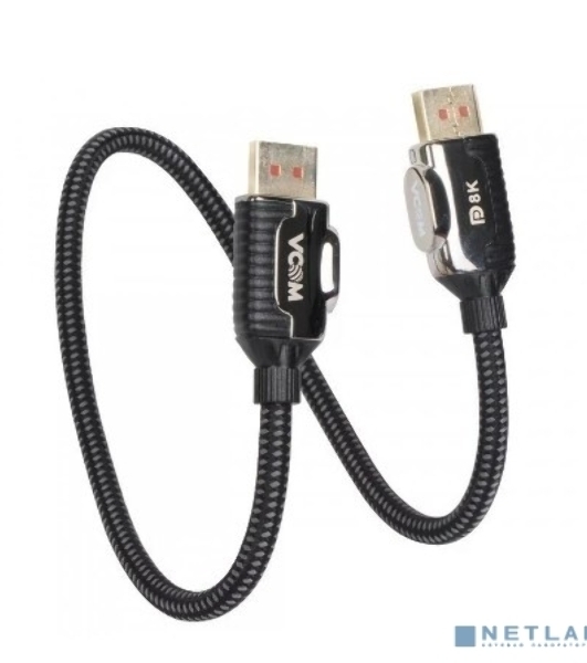 Кабель соединительный DISPLAY PORT v1.4, 8K@60Hz, 3m VCOM