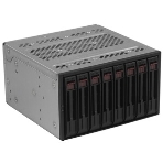 Корзина Supermicro CSE-M28SACB Mobile Rack in 2x5.25'; for 8x2.5'; HDD Hot-swap SAS3(12Gbps)/SATA, фото2
