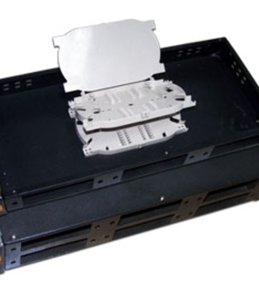 Полка оптическая наборная Lanmaster LAN-FOBM-RM-3P 19' стационарная 1U порт.:3