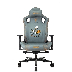 Кресло игровое Knight Craft Dragon серый эко.кожа крестов. металл, фото40