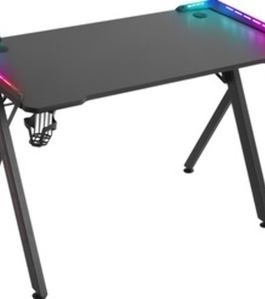 Стол игровой Defender GAMING AROX RGb черный