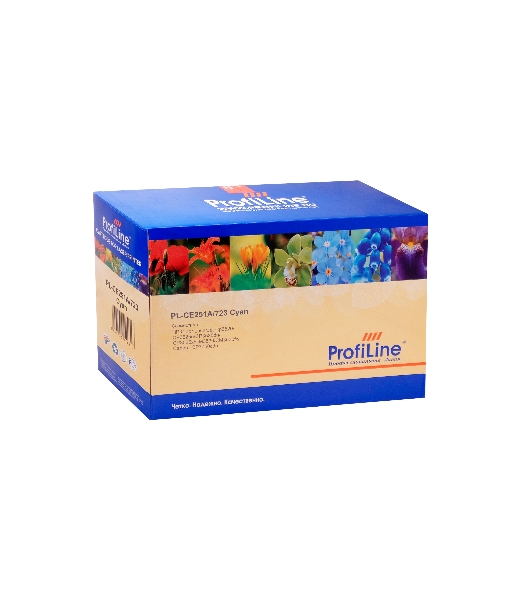 Картридж лазерный ProfiLine PL-CE251A/723 для принтеров HP Color LaserJet CP3520/CP3525n/CP3525dn/CP3525x/CM3530/CM3530fx/Canon LBP7750cdn Cyan 7000 копий