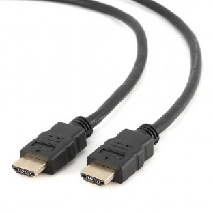 Кабель Cablexpert HDMI CC-HDMI4-6, 19M/19M, v2.0, медь, позол.разъемы, экран, 1.8м, черный, пакет
