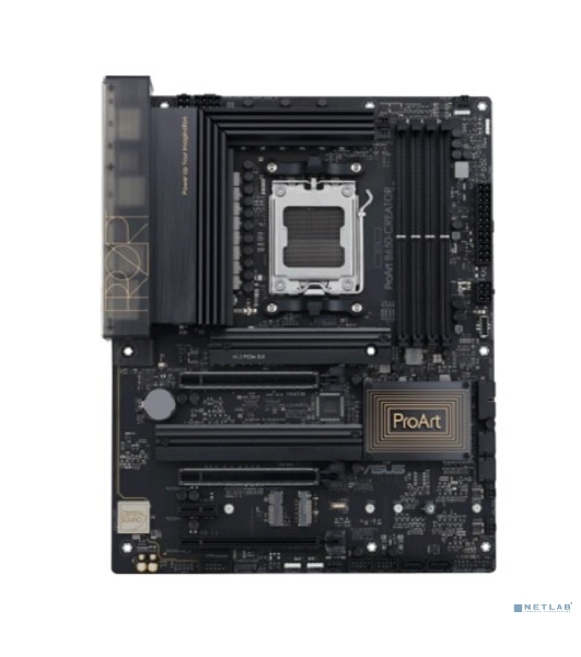 Материнская плата ASUS ProArt B650-CREATOR, AM5, AMD B650, 4xDDR5, 4xSATA, 3xM.2, 1xPCIe 4.0 x16, 1xPCIe 4.0 x8, 1xPCIe 4.0 x4, 1xHDMI, 1xDP, 2x 2.5Gb LAN, 2xUSB-C 3.2 Gen 2, 3xUSB-A 3.2 Gen 2, 2xUSB-A 2.0, 5x3.5 мм, 7.1, ATX