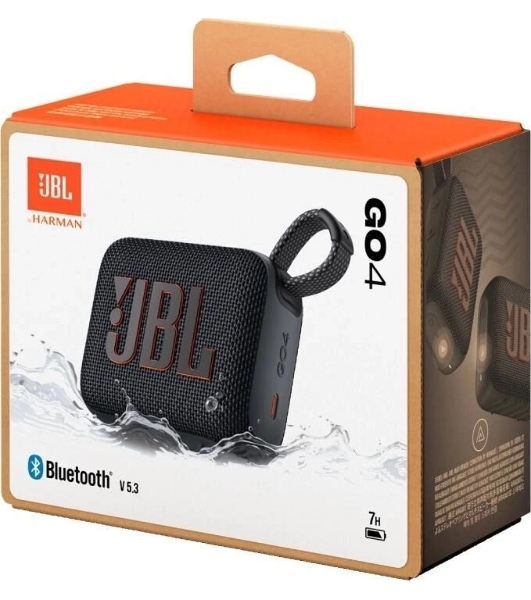Портативная акустика JBL GO 4, черный