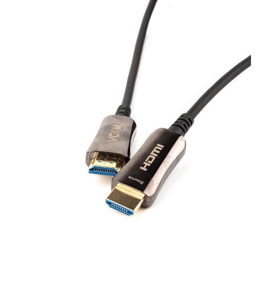 Активный оптический кабель HDMI 19M/M,ver. 2.0, 4K@60 Hz 40m VCOM