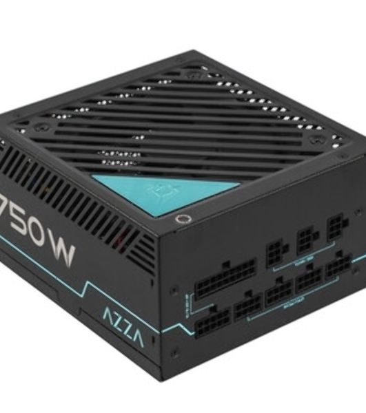 Блок питания Azza ATX 750W PSAZ-750G Gen.5 80+ gold (20+4pin) APFC 120mm fan 6xSATA Cab Manag RTL