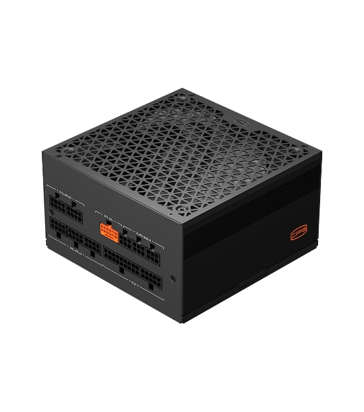 Блок питания PCCooler P5-YN1000-G1F, 1000Вт, 80 PLUS Gold, 135мм, модульный, черный