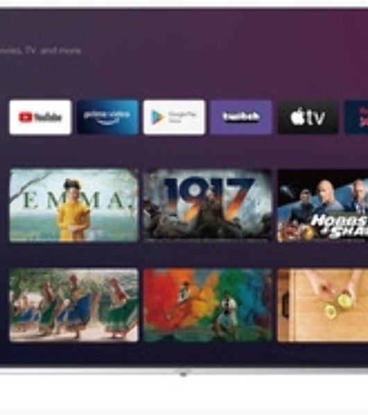 Телевизор Hyundai 65' H-LED65QBU7500 черный UHD QLED 60Hz Smart TV