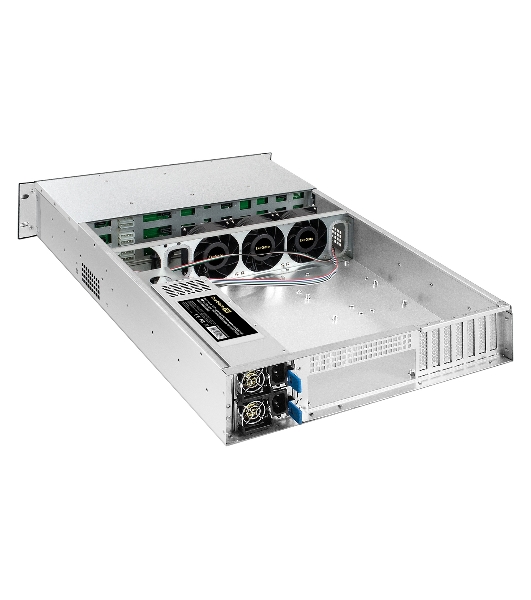 Серверная платформа ExeGate Pro 2U660-HS12 <RM 19', высота 2U, глубина 660, Redundant БП 2x1200W, 12xHotSwap>