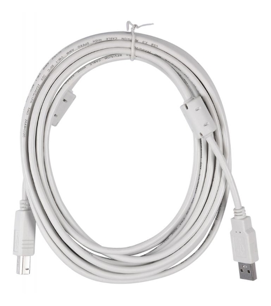 Кабель USB2.0 Buro USB A (m)/USB B (m) 5м феррит.кольца