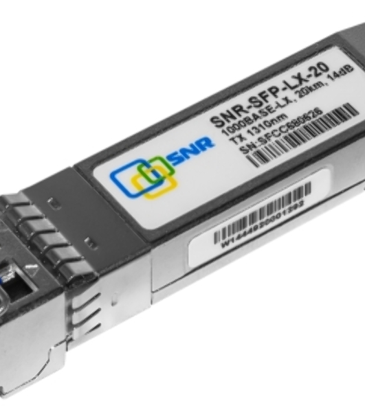 Модуль SNR SFP оптический, дальность до20км (14dB), 1310нм
