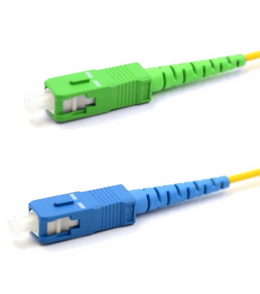 Патч-корд оптический переходной Rexant (SM), 9/125 (OS2) SC/APC-SC/UPC, (Simplex), LSZH, 7м