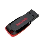 Флешка USB Sandisk CZ50 Cruzer Blade (SDCZ50-016G-B35), 16Gb, USB 2.0, R/W 15/4, черный/красный, фото9