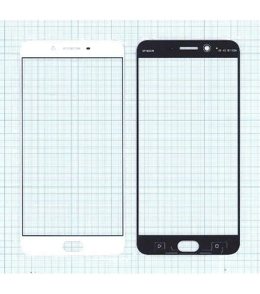 Защитное стекло для Oppo R9s Plus белый
