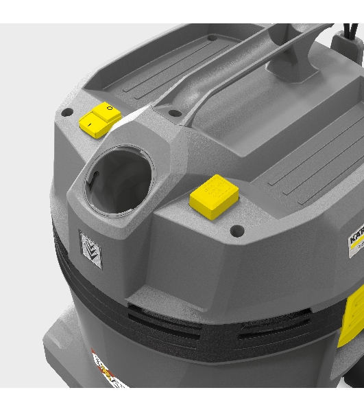 Пылесос Karcher NT 22/1 Ap L серый, 1300 Вт, уборка влажная и сухая, пылесборник мешок 22 л