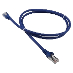 Патч-корд LANMASTER LSZH FTP cat.5e, 5.0 м, синий, фото2