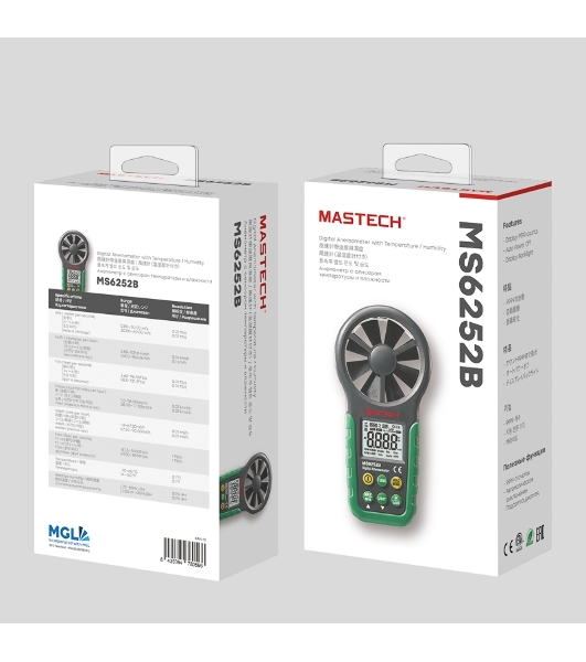 Цифровой анемометр MS6252B MASTECH