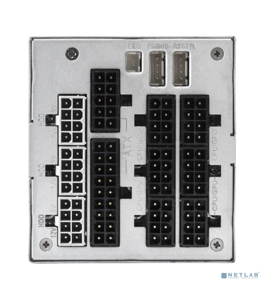 Блок питания серверный 2U Redundant 2x1000W ExeGate EX292323RUS Industrial-RTS1000 (APFC, КПД 94% (80 PLUS Platinum), 4 см fan, 24pin, 2x(4+4)pin, 2PCIe, 2SATA, 6IDE, Cable Management)