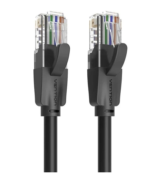 Патч-корд Vention прямой UTP cat.6, RJ45 - 15м. черный
