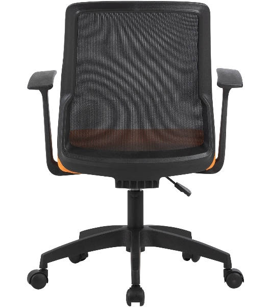 Кресло Cactus CS-MC222-BKOR черный, сетка, 100 кг