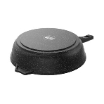 Сковорода Мечта 22802И Гранит black Induction Pro 22 см, несъемная ручка, фото3