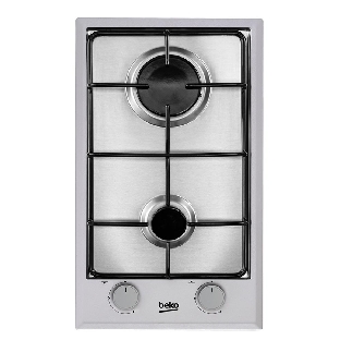 Встраиваемая газовая варочная поверхность Beko HDCG 32220 FX, Нержавеющая сталь