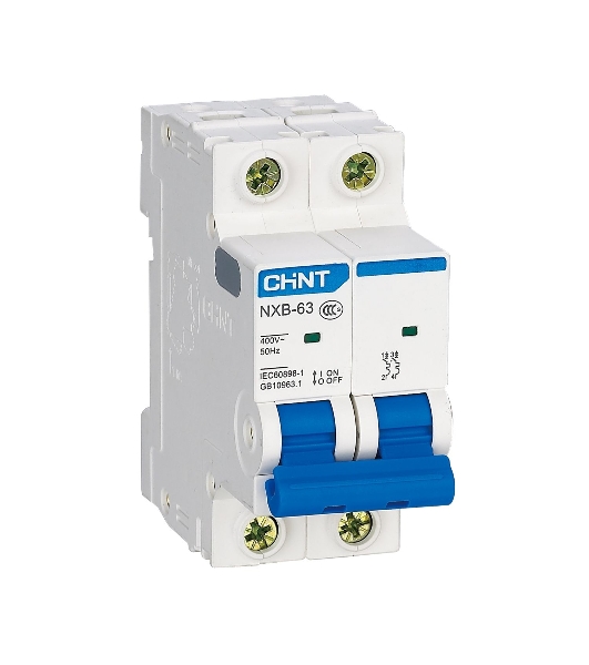 Выключатель автоматический CHINT 2п C 10А 4.5кА NXB-63S