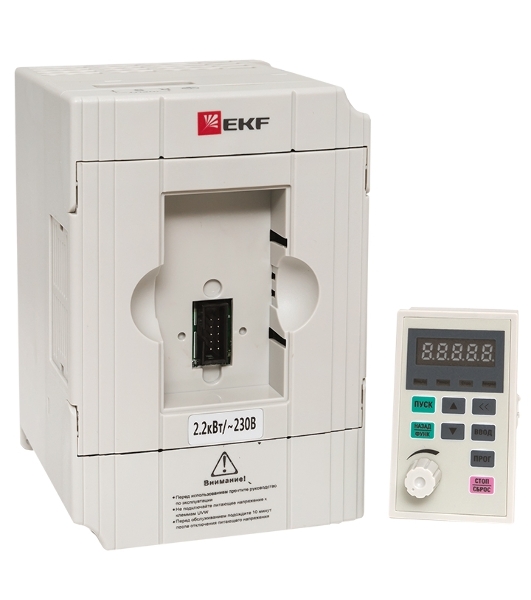 Преобразователь частоты 2.2/4кВт 1х230В VECTOR-100 PROxima EKF VT100-2R2-1B