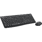 Комплект клавиатура+мышь Logitech MK295 беспроводной, USB, чёрный, фото21