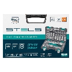 Набор инструментов Stels 14122 109 предметов 12-ганные головки, фото5