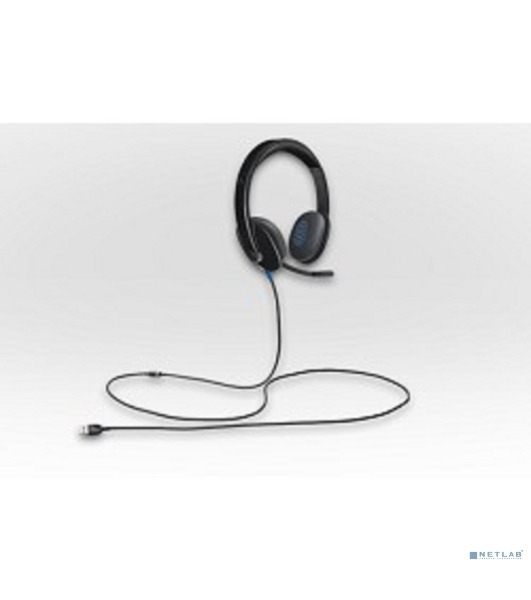Гарнитура Logitech USB Headset H540 чёрный, проводная, USB
