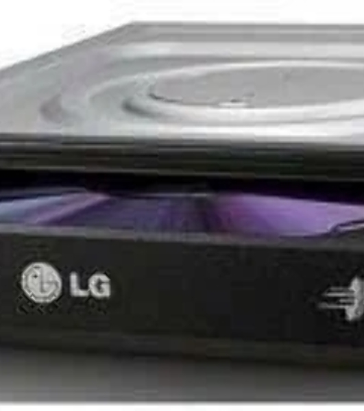 Оптический привод DVD-RW LG GH24NSD5 (SATA, черный) OEM