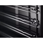 Встраиваемый духовой шкаф Electrolux EOF5H50BX, Электрический духовой шкаф с конвекцией, приготовление на пару, объем 65 л, 8 режимов, очистка каталитическая, 2 стекла в дверце, направляющие проволочные, нержавеющая сталь, фото5