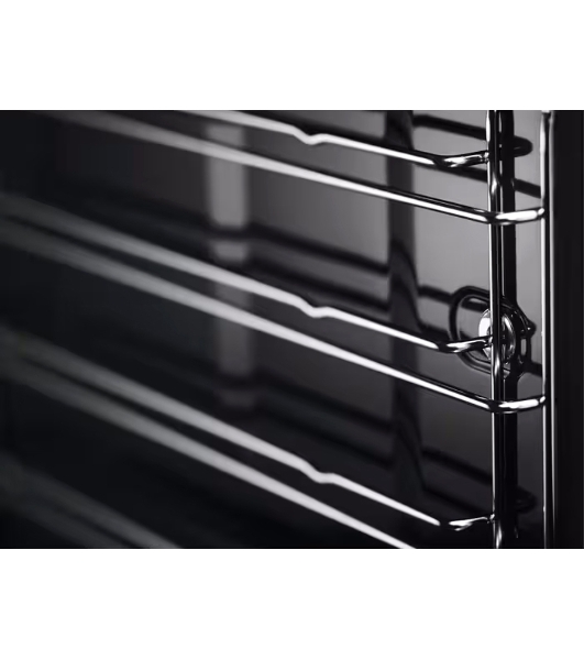 Встраиваемый духовой шкаф Electrolux EOF5H50BX, Электрический духовой шкаф с конвекцией, приготовление на пару, объем 65 л, 8 режимов, очистка каталитическая, 2 стекла в дверце, направляющие проволочные, нержавеющая сталь